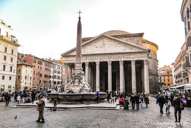 Roma - Piazza della Rotonda e Pantheon