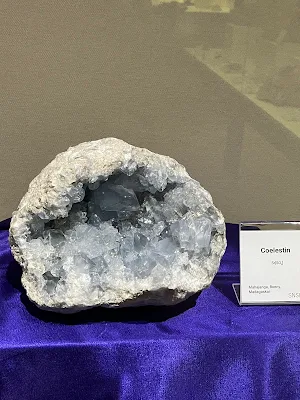 Mineralogische Staatssammlung München セレスタイト