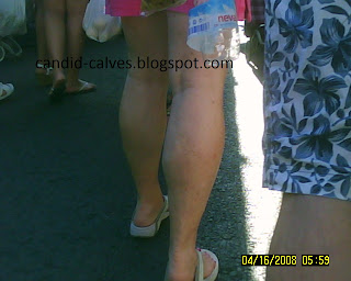 candid muscular calves fetish