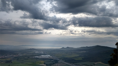 La Llanada y los Montes de Vitoria vistos desde Tuio