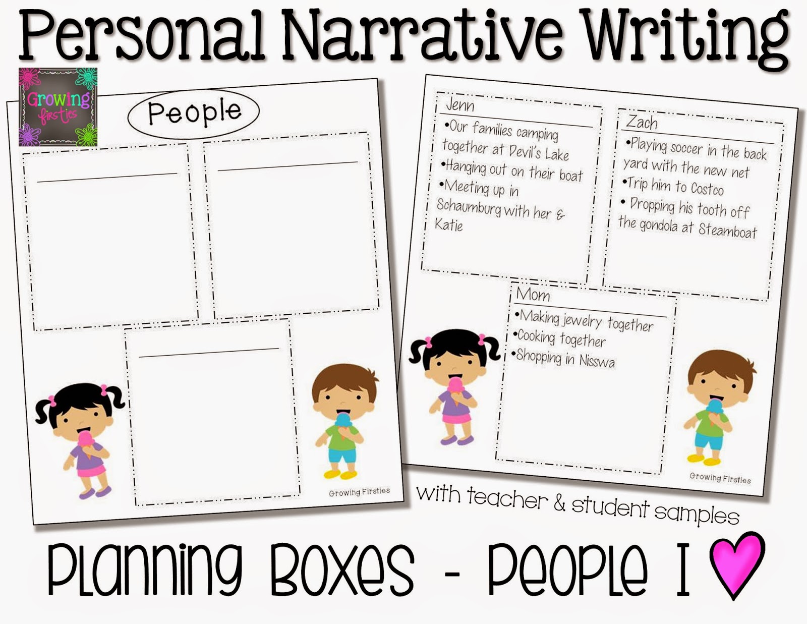 Personal narrative essay examples kids