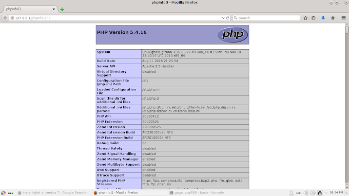 Cara Menginstall PHP di Centos 7 GNU/Linux