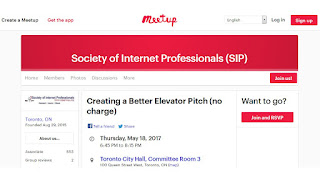 Create a Better Elevator Pitch, by Jason Reid, SIPgroup Toronto