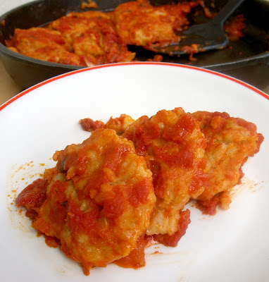 polpette di fagioli borlotti al sugo di pomodoro