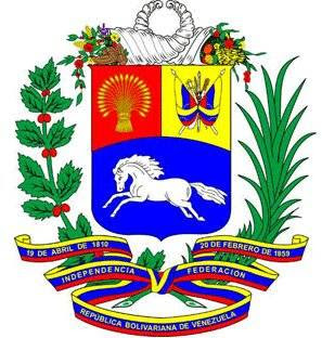 escudo de venezuela outline