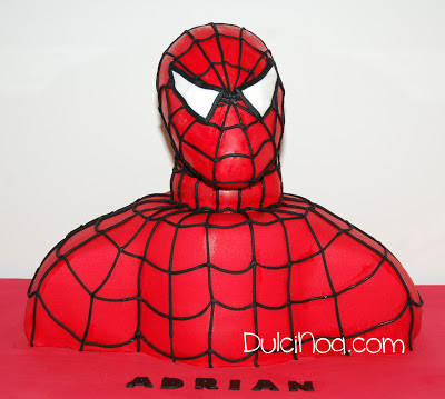 Tarta Spiderman 3D