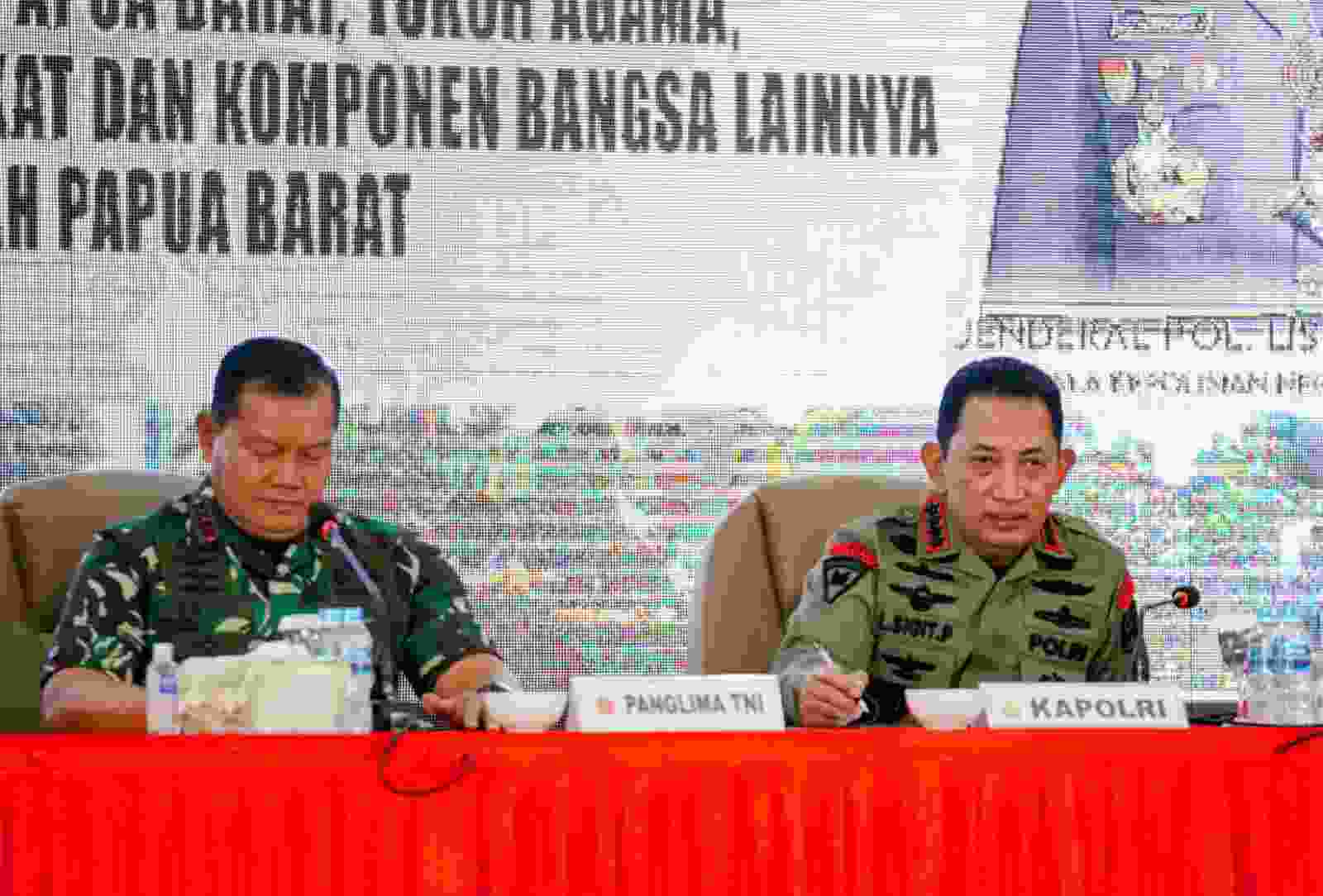 Panglima TNI dan Kapolri