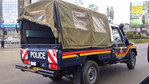 Mlolongo police station car