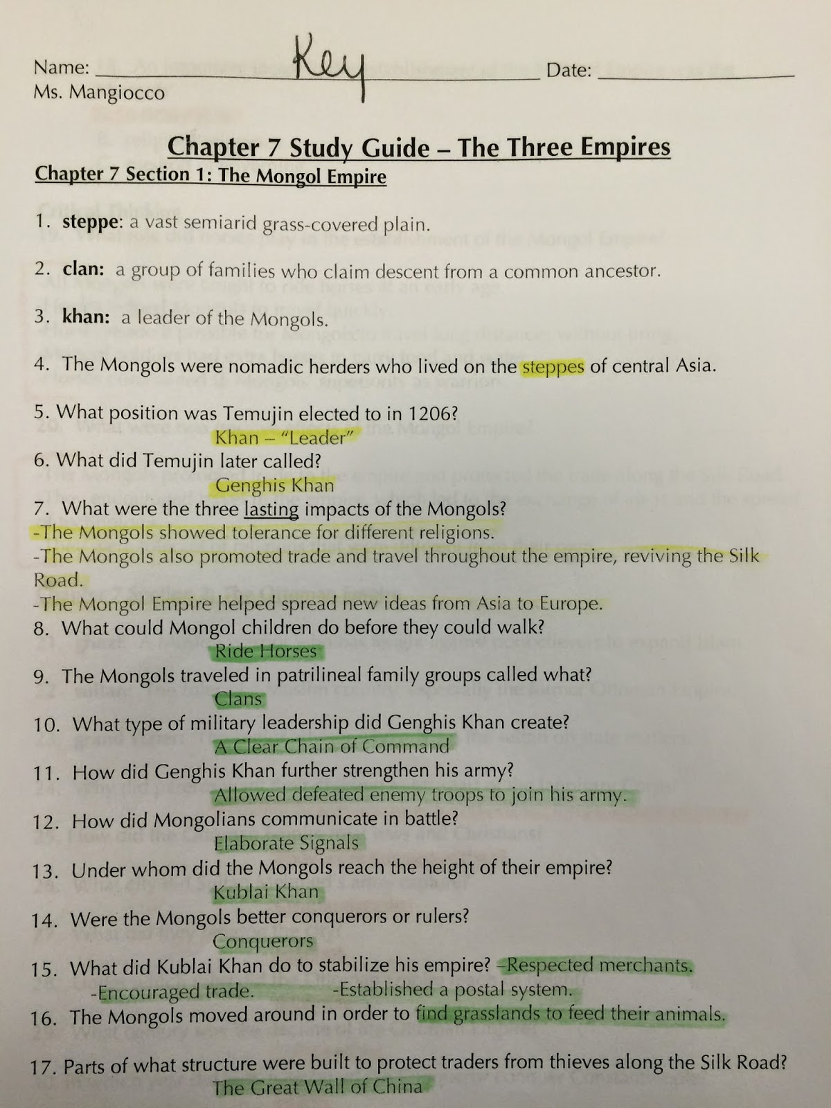 Gateway Dream Team : Social Studies Review Packets - 7th ...