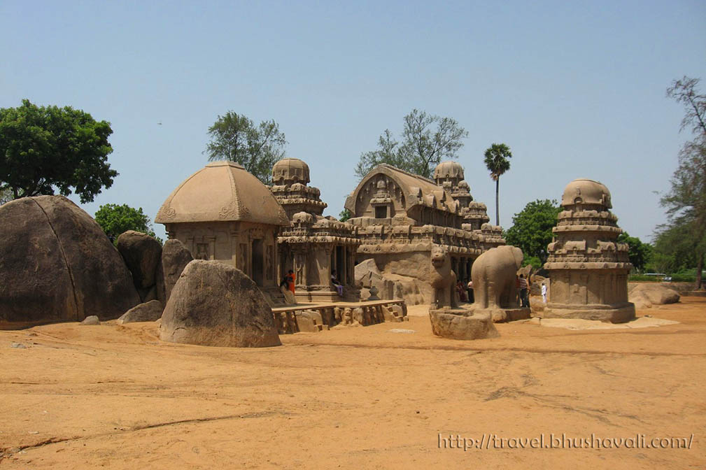 Shore Temple Mahabalipuram Beach