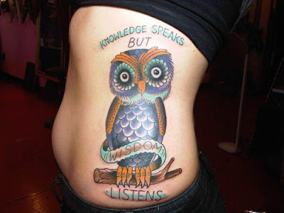 Girls with Owl Tattoos 