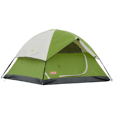 Coleman Sundome Tent with Waterproof WeatherTec System.