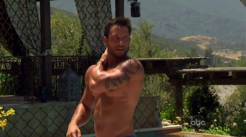 David Good Shirtless on Bachelor Pad s1e04