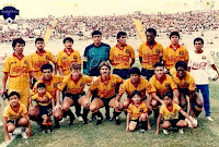 BARCELONA SPORTING CLUB - Guayaquil, Ecuador - Temporada 1989 - Equipo que se proclamó Campeón de la Liga de Ecuador