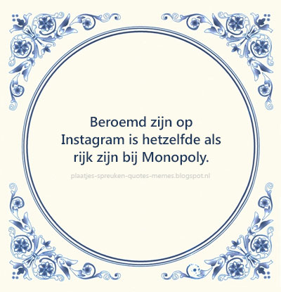 spreuken over instagram