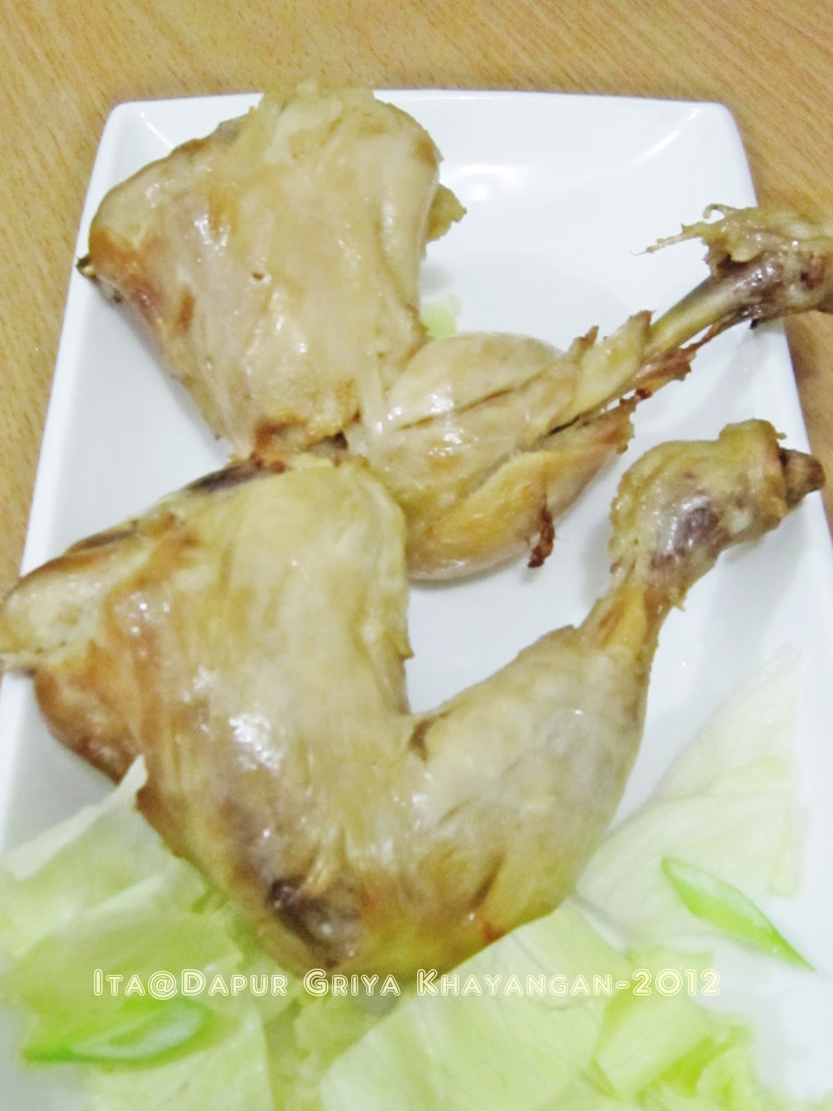 Resep Ayam Goreng Warung Padang - Miss Pedantic