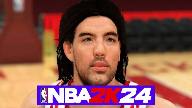NBA 2K24 Luis Scola Cyberface & Body Update