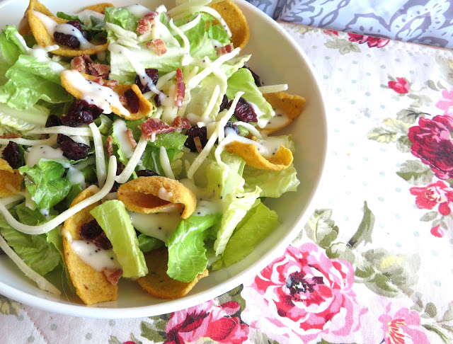 Sweet & Crunchy Corn Chip Salad