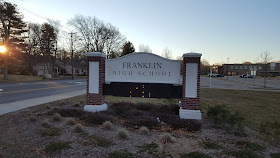FHS sign board at sunrise a couple of weeks ago