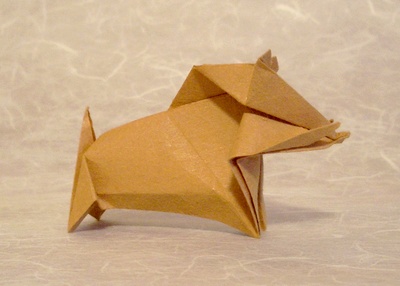origami Boar Kasahara 3D
