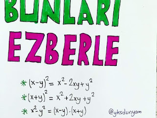 Matematikte En çok sorulan sorular ve formuller