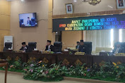  Ketok Palu, DPRD OKU Timur Setujui Raperda APBD OKU Timur T.A. 2023 untuk menjadi Perda.
