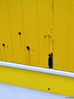 painted yellow