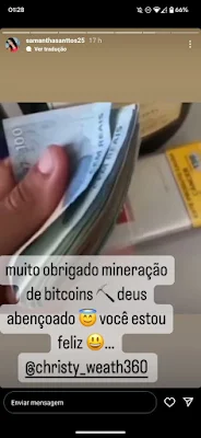 Vítima de conta roubada no Instagram