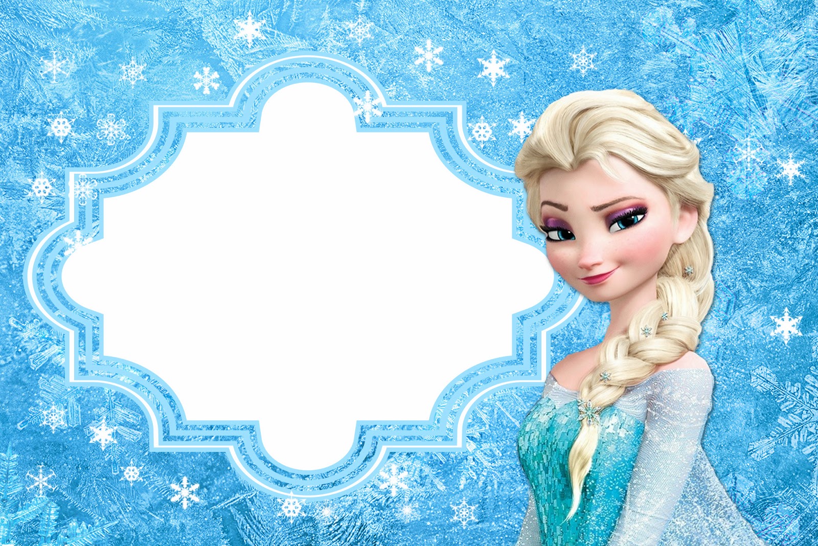 Frozen Free Printable Cards Or Party Invitations Oh My Fiesta