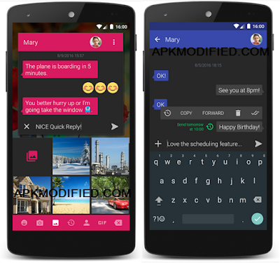 Download Textra SMS Pro Apk V3.26 Terbaru