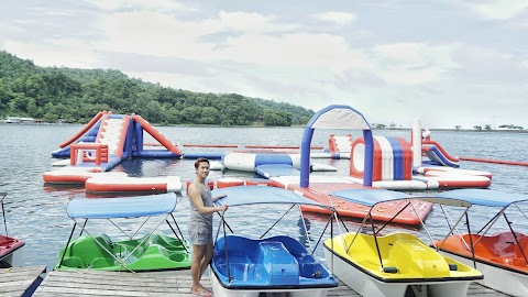 Ajis Aqua Park in Camiguin