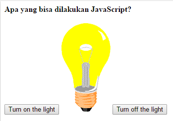 Pengertian, Fungsi Dan Contoh JavaScript