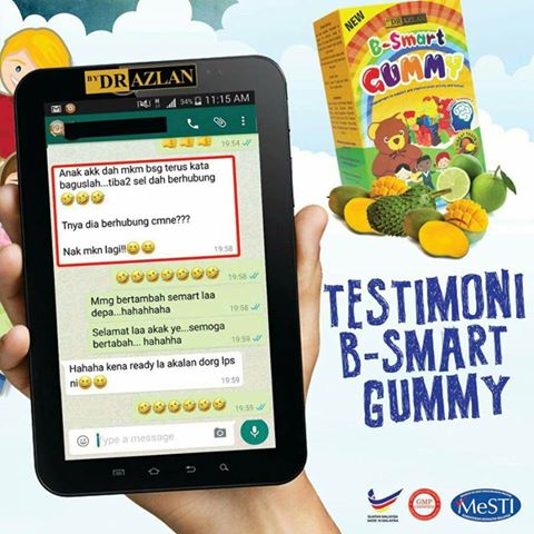 TESTIMONI B-SMART GUMMY