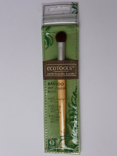 bamboo eye shadow brush, ecotools, pędzel do cieni