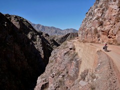 Intense roads up Cuesta de Miranda.