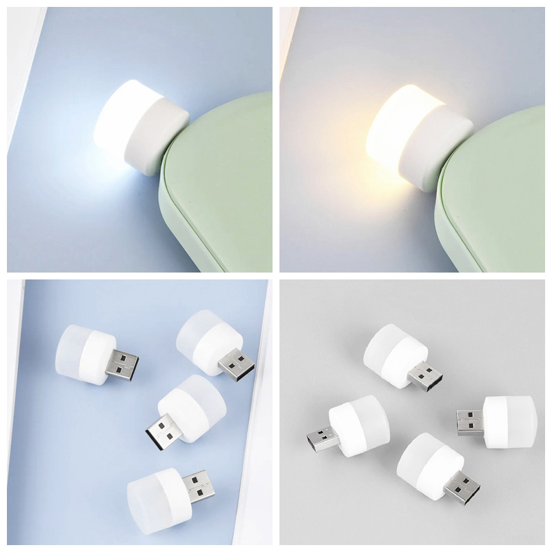 5pcs Mini USB Plug Lamp