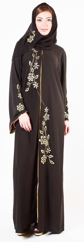 Luxury Abaya Islamic Designs 2014-2015