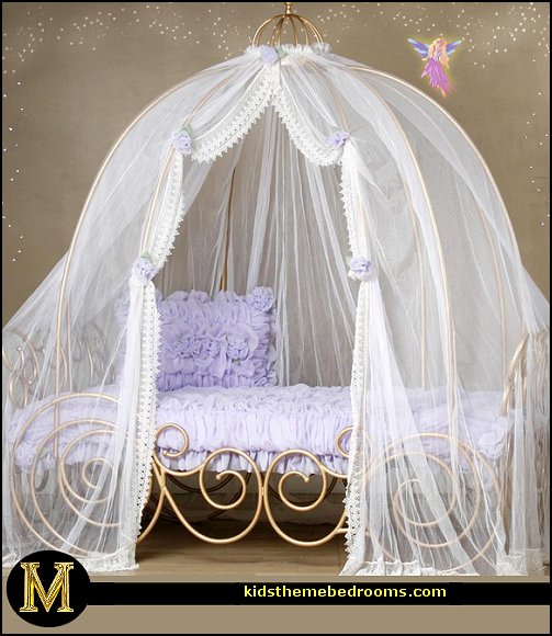 Princess style bedrooms - castle theme beds - Pumpkin Bed - fairy princess theme bedroom ideas - Princess bed - Disney Princess Furniture - Cinderella Wall Decals - Cinderella Carriage Bed - Castle Theme Beds - Princess Carriage Twin Bed - princess theme baby nursery decorating ideas - Princess bedroom furniture