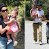 Halle Berry passeia com a filha e o namorado na Califórnia