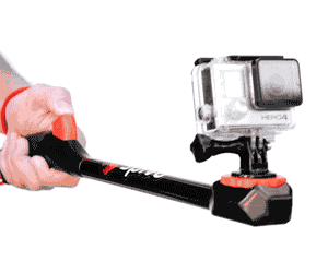 Spivo Stick Rotate 180 Degree Camera Spinning Selfie Stick for GoPro