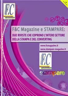 F&C Flexogravure & Converting Magazine - Luglio & Agosto 2014 | TRUE PDF | Mensile | Professionisti | Converting | Cartotecnica | Stampa
La rivista è rivolta a stampatori e convertitori di supporti flessibili e rigidi; etichettifici; utilizzatori di macchine e materiali per la stampa flessografica, su carta, cartone ondulato per l'industria e l'imballaggio; a chi fa uso di tecnologie, attrezzature e prodotti per il converting e la produzione di materiali autoadesivi. Viene inviata inoltre a costruttori di macchine flessografiche, rotocalco, converting e ai produttori di materie prime (inchiostri, carta, ecc.)