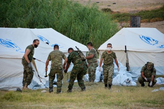 ΜΕ ΝΟΜΟ ΟΙ ΕΝΟΠΛΕΣ ΔΥΝΑΜΕΙΣ ΜΑΣ ΣΤΙΣ ΥΠΗΡΕΣΙΕΣ ΤΩΝ ΜΕΤΑΝΑΣΤΩΝ