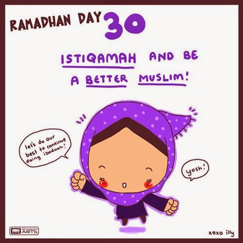 Wallpaper Ramadhan : Kartun Lucu Sepuluh Hari Terakhir di bulan Ramadhan