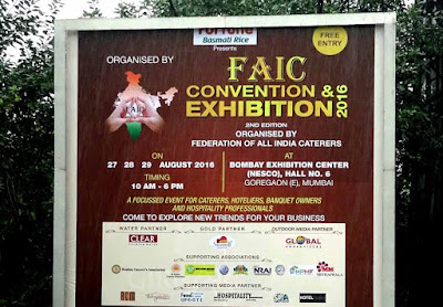 Bombay Exhibition Centre, Chef Sanjeev Kapoor, Convention and Exhibition, FAIC, Federation of All India Caterers, Inauguration, Jackie Shroff, Mumbai