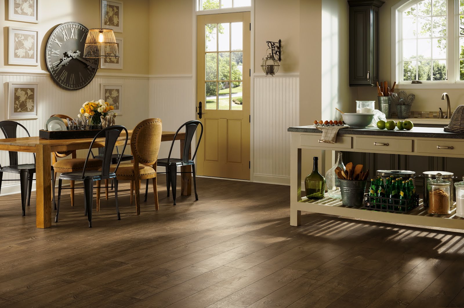 Modern Kitchen Laminate Flooring