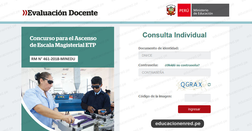 MINEDU Publicó Resultados Preliminares de la Segunda Fase del Concurso de Ascenso de Escala Magisterial ETP 2018 (28 Noviembre) www.minedu.gob.pe