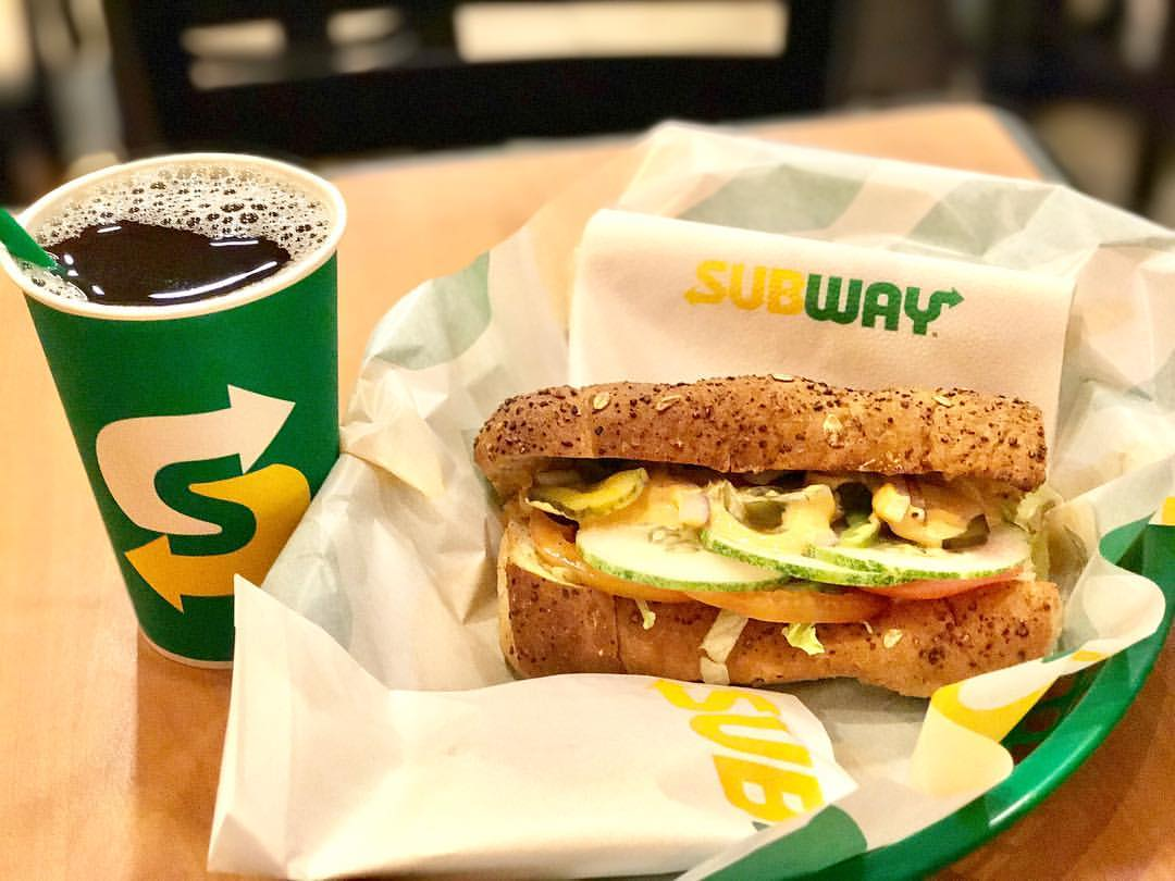 Subway Menu with Prices