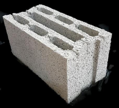 بلك اسمنتي 7فتحات 20×20 ×40  مصنع مبارك صالح سعيد للبلك البركاني والاسمنتي