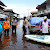 Sinergitas Anggota Polri Bersama Pemdes Pantau Situasi Banjir Terkini