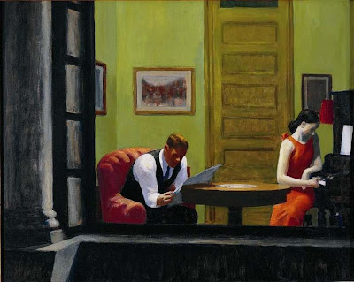 Edward Hopper - Room in New York,1932  